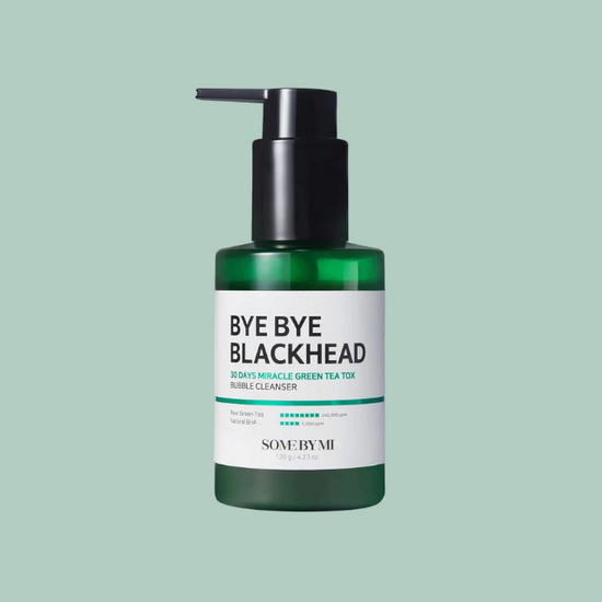 Some By Mi Bye Bye Blackhead 30 Days Miracle Green Tea Tox Bubble Cleanser